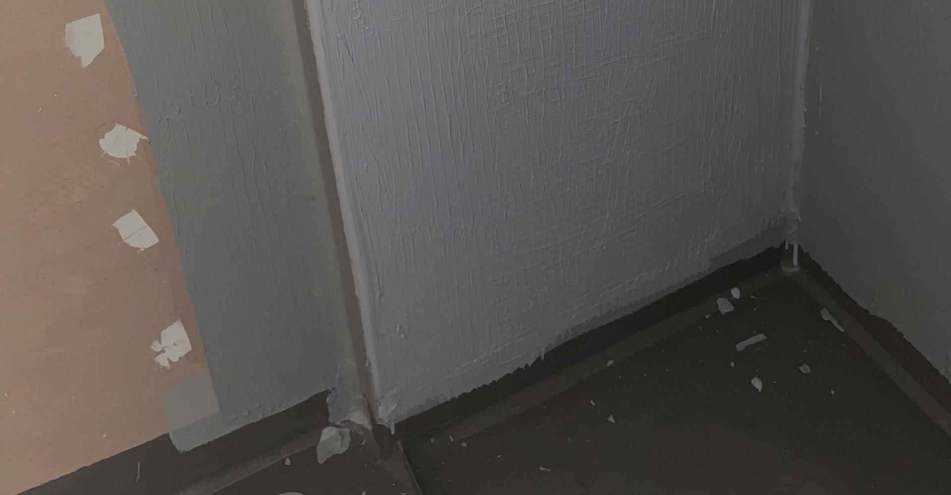 Bathroom and shower waterproofing before tiling